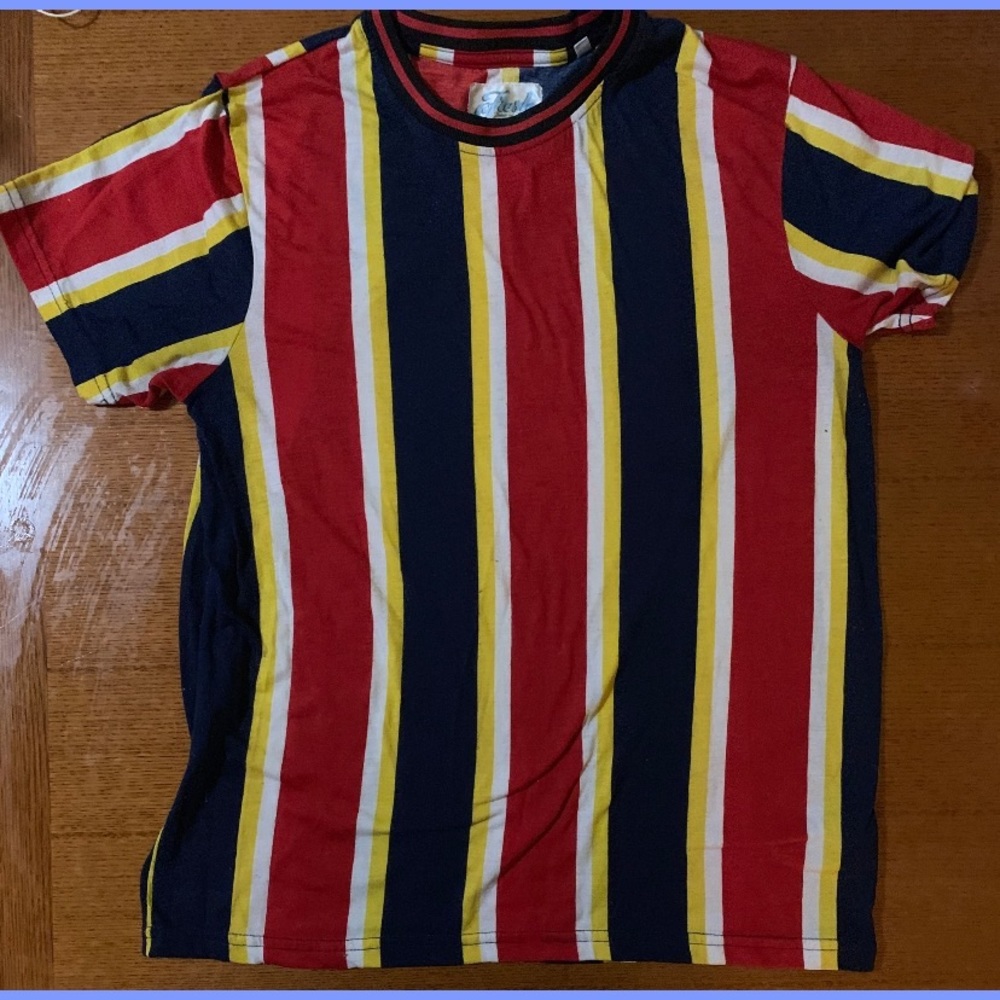 Vintage Fresh Prince of Bel Air. Striped Tee Shirt